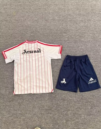 2025-26 arsenal baseball kids kit