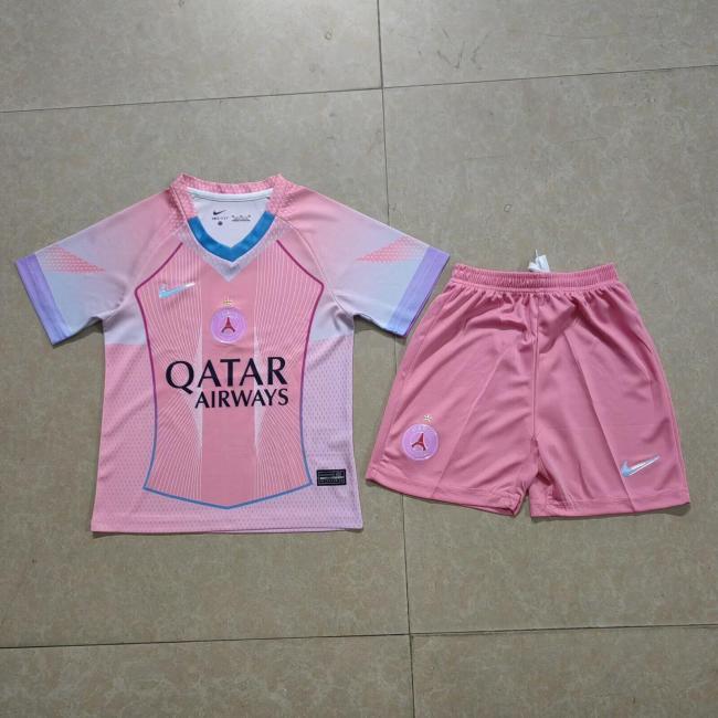 Paris Saint-Germain 2025-26 Pink Special kids kit