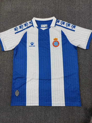 2025-26 Espanyol home soccer jersey