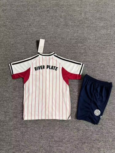 2025-26 River Plate white MLB kids kit