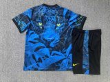 2025-26 Brazil Blue and Black Special Edition Kids kit
