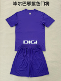 2025-26 Bilbao Purple Goalkeeper kids kit