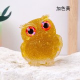 Crystal Gravel Epoxy Owl