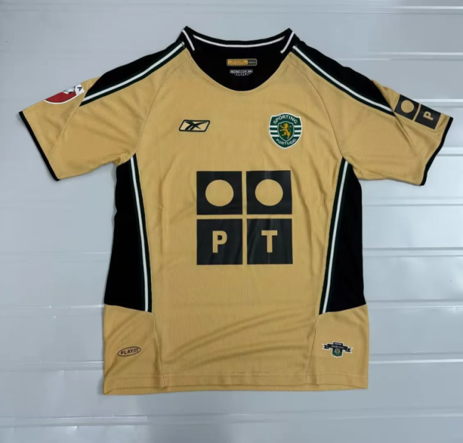 Retro 2003-04 Sporting Lisbon away soccer jersey