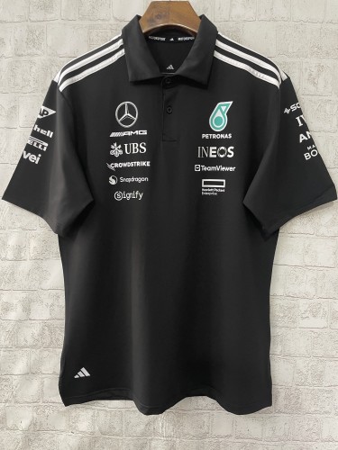 2025 F1 Mercedes Black POLO