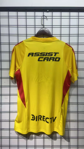 2025-26 Colo Colo Yellow Goalkeeper Jersey