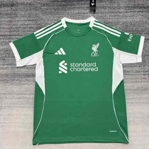 Liverpool 2025-26 Green Special Jersey