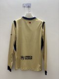 Barcelona 2025-26 Away Long Sleeve Soccer Jersey