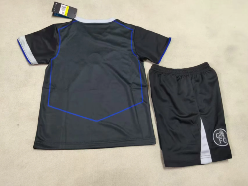 2025-26 Chelsea Third Away kids kit