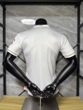 2025-26 Monaco home with sponsor player version soccer jersey with sponsor (The player version is more slim fit, it is recommended to buy one size larger)