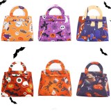 Halloween candy bag holiday party decoration supplies candy bag children's handmade DIY ghost pumpkin tote bag