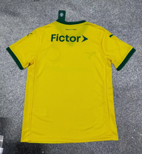 2025-26 Palmeiras Third Away yellow soccer jersey