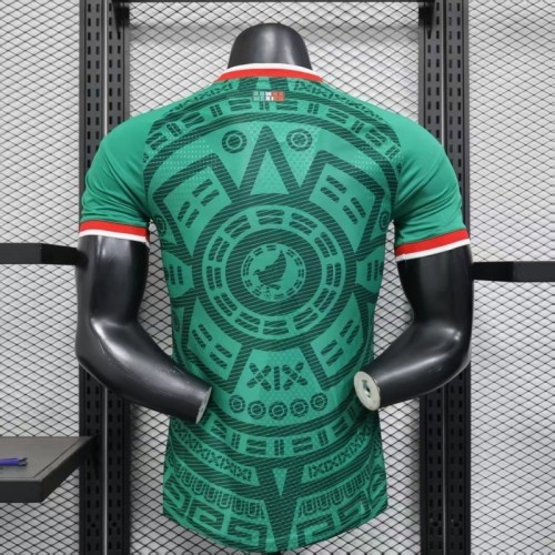 2025-26 Mexico Home Player Version (The player version is more slim fit, it is recommended to buy one size larger)