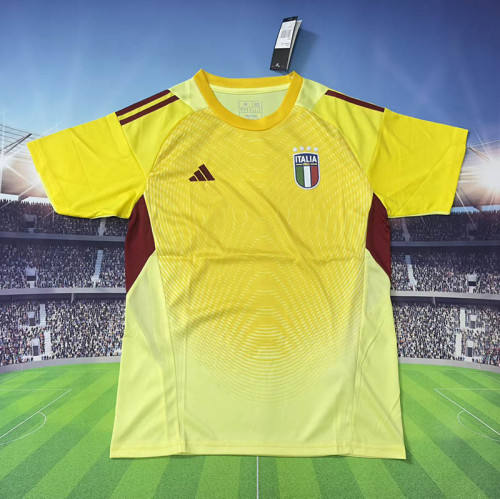 2025 26 Italy Yellow Goalkeeper