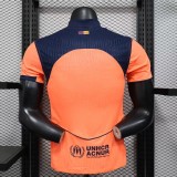 2025-26 Barcelona Third Away Jersey player version(The player version is more slim fit, it is recommended to buy one size larger)