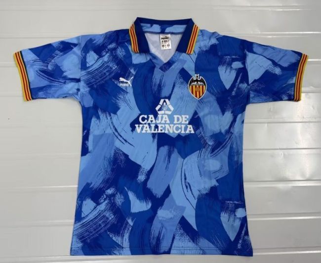 1990-91 Valencia Away Retro Jersey