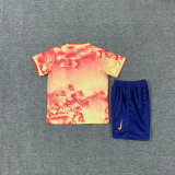 Barcelona 2025-26 Orange Special Edition kids kit