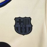  2025-26 Barcelona away kids kit