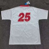 2025-26 AD x Oasis Tour Jacquard White with red font 25 Jersey