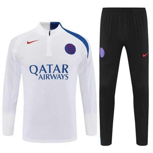 Paris Saint-Germain 2025-26 White Training Soccer Jersey