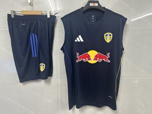 Leeds 2025-26 vest and shorts