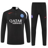 Paris Saint-Germain 2025-26 black Training Soccer Jersey