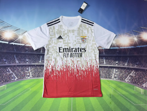 Benfica 2025-26 White And Red Special Jersey