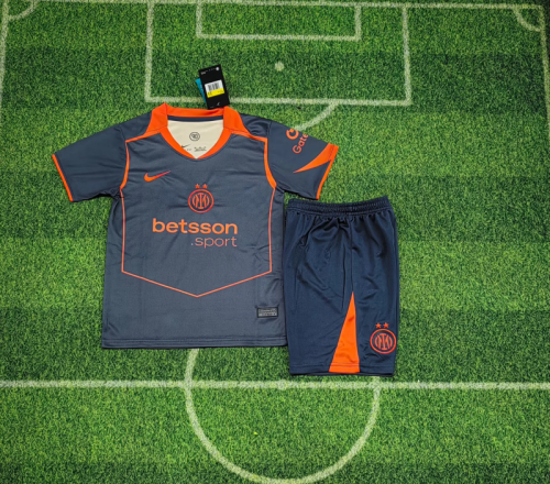 Inter Milan 2025-26 Third Away Kids 