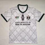 2025-26 Palestino grey white soccer jersey size S-4XL
