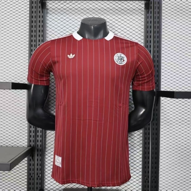 Ajax 2025-26 Adidas Originals SL Player Version (The player version is more slim fit, it is recommended to buy one size larger)