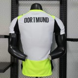 2025-26 Dortmund away player version(The player version is more slim fit, it is recommended to buy one size larger)
