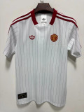 2025-26 Manchester United white retro shirt S-4XL 