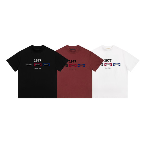 E2368*Printed letter T-shirt