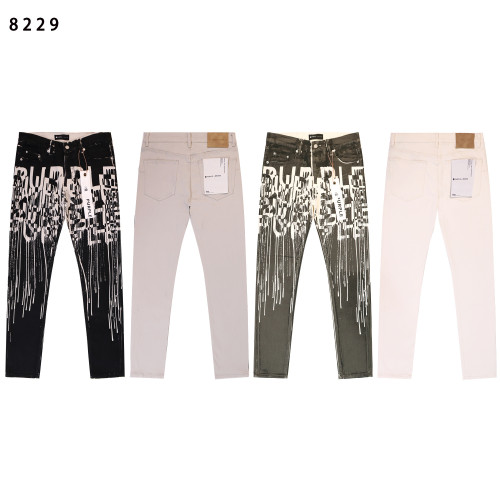 8229*Purple jeans