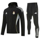 Real Madrid 2025-26 Black Windbreaker suit