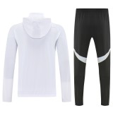 Real Madrid 2025-26 White Windbreaker suit 