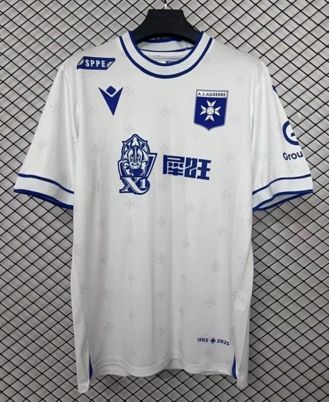 AJ Auxerre 2025-26 Home Jersey