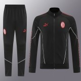 AC Milan 2025-26 Black long sleeve Jacket suit