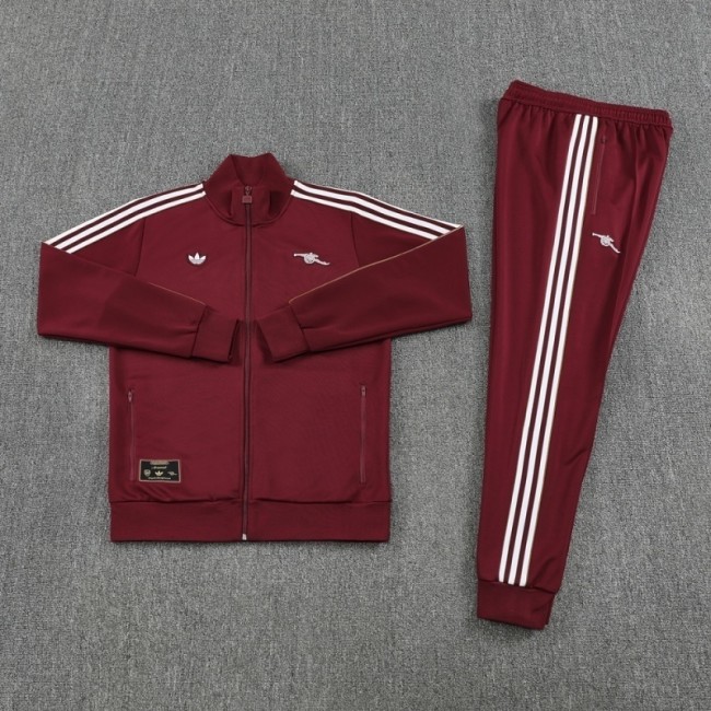 Arsenal 2025-26 Red long sleeve Jacket suit 