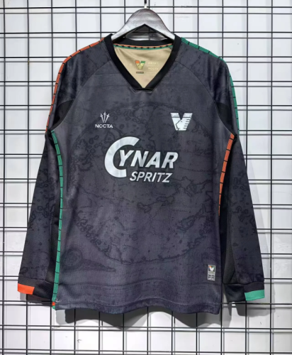 Venezia 2025-26 Home Long sleeve soccer jersey With Sponsor