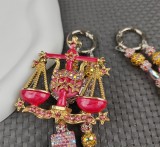 (LL) mobile phone chain back clip backpack pendant exercise key chain chain heavy DIY jewelry
