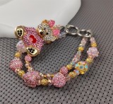 （LL）Heavy handmade DIY mobile phone chain backpack pendant key chain INS style TK popular style