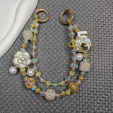 (LL) Small Chanel style double chain mobile phone chain heavy backpack pendant light luxury small fresh INS style