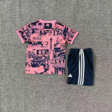 kids kit 2025-26 Japan Tokyo pink version soccer jersey