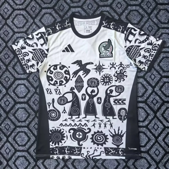 2026 Mexico special version black white jersey 