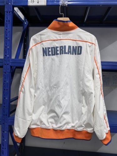 Retro Netherlands 2025-26 White Windbreaker