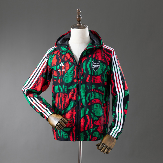 Arsenal 2025-26 Colorful Windbreaker