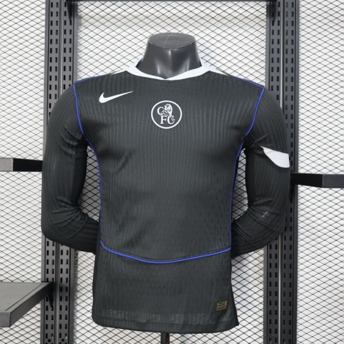 Chelsea 2025-26 Third Away long sleeve player version