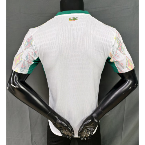 2025 Senegal home player version(The player version is more slim fit, it is recommended to buy one size larger)