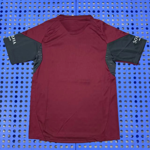 Arsenal 2025-26 wine training jersey